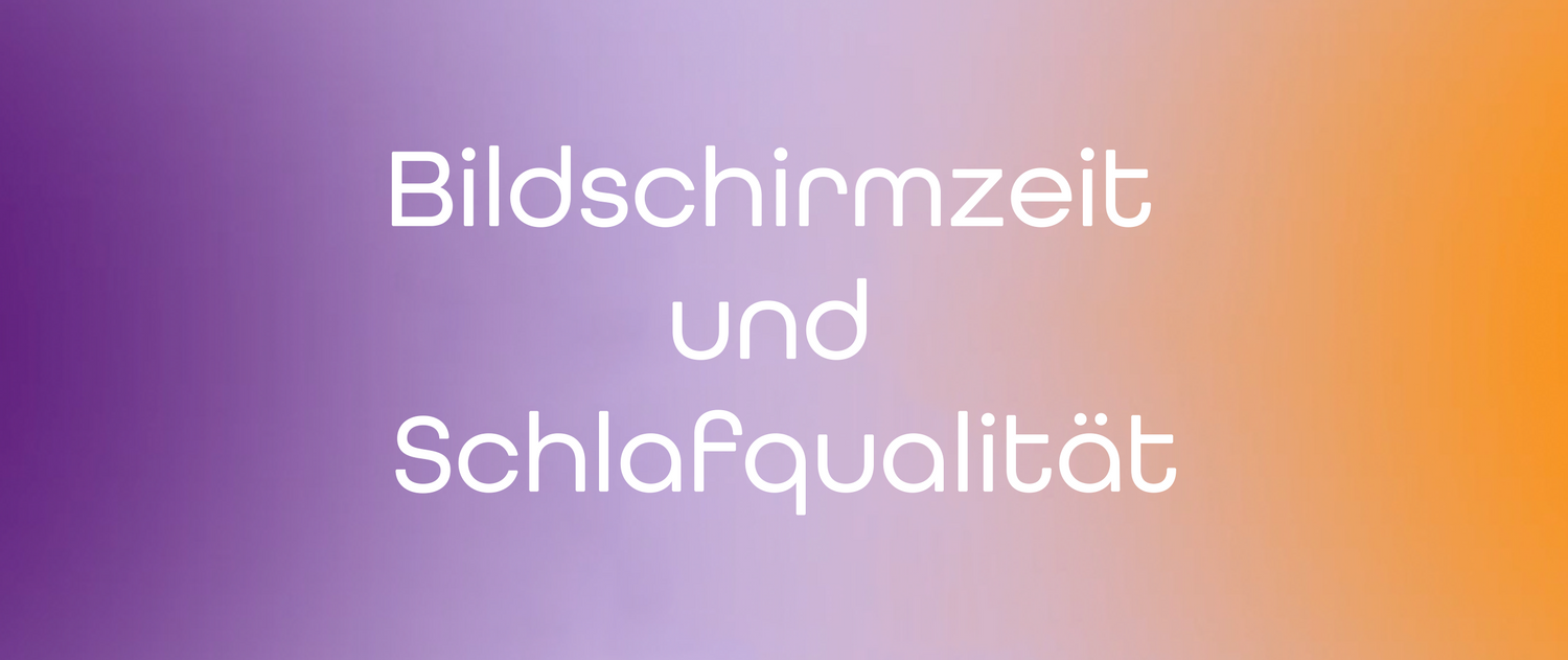 Bildschirmzeit und Schlafqualität: Warum Abschalten heute schwerer fällt