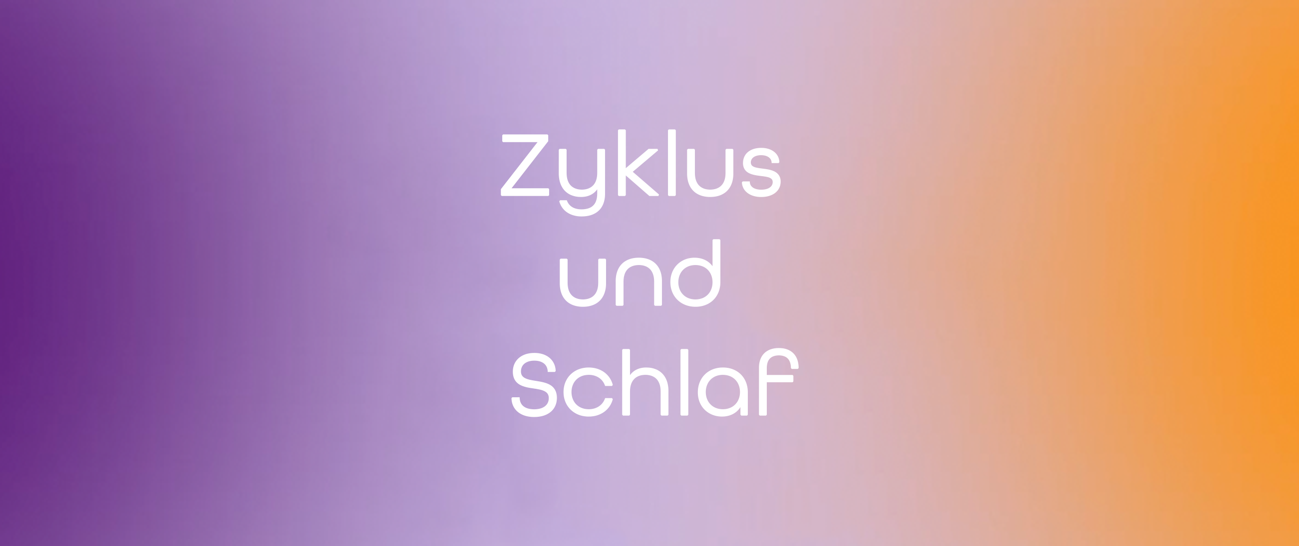 Zyklus und Schlaf: Warum sich dein Schlaf im Laufe des Monats verändern kann