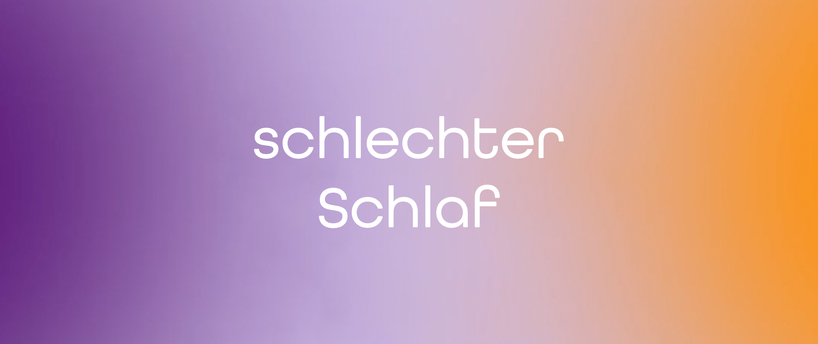 Schlechter Schlaf: Wenn der Kopf nachts nicht abschaltet