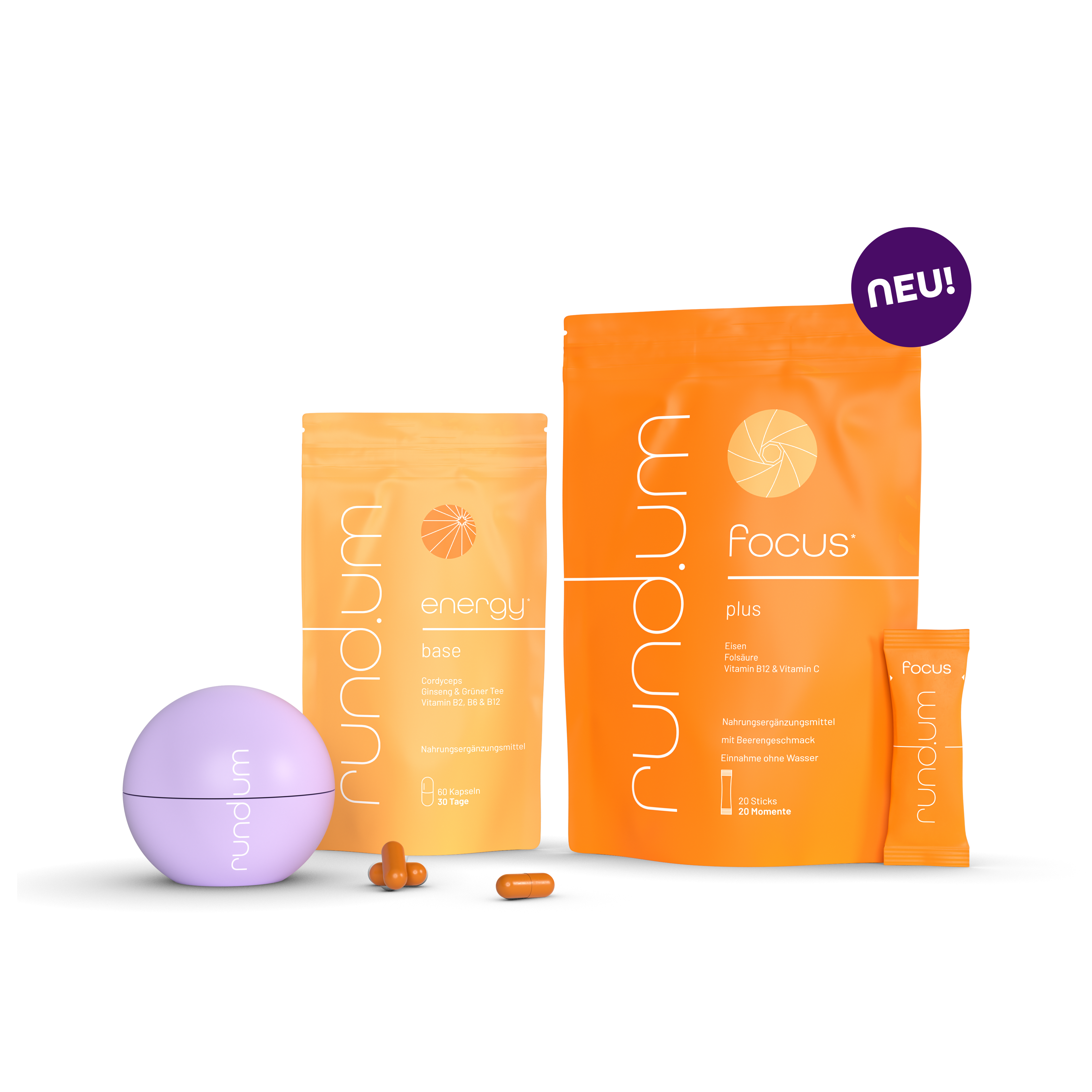 rund.um® energy &amp; focus big Bundle