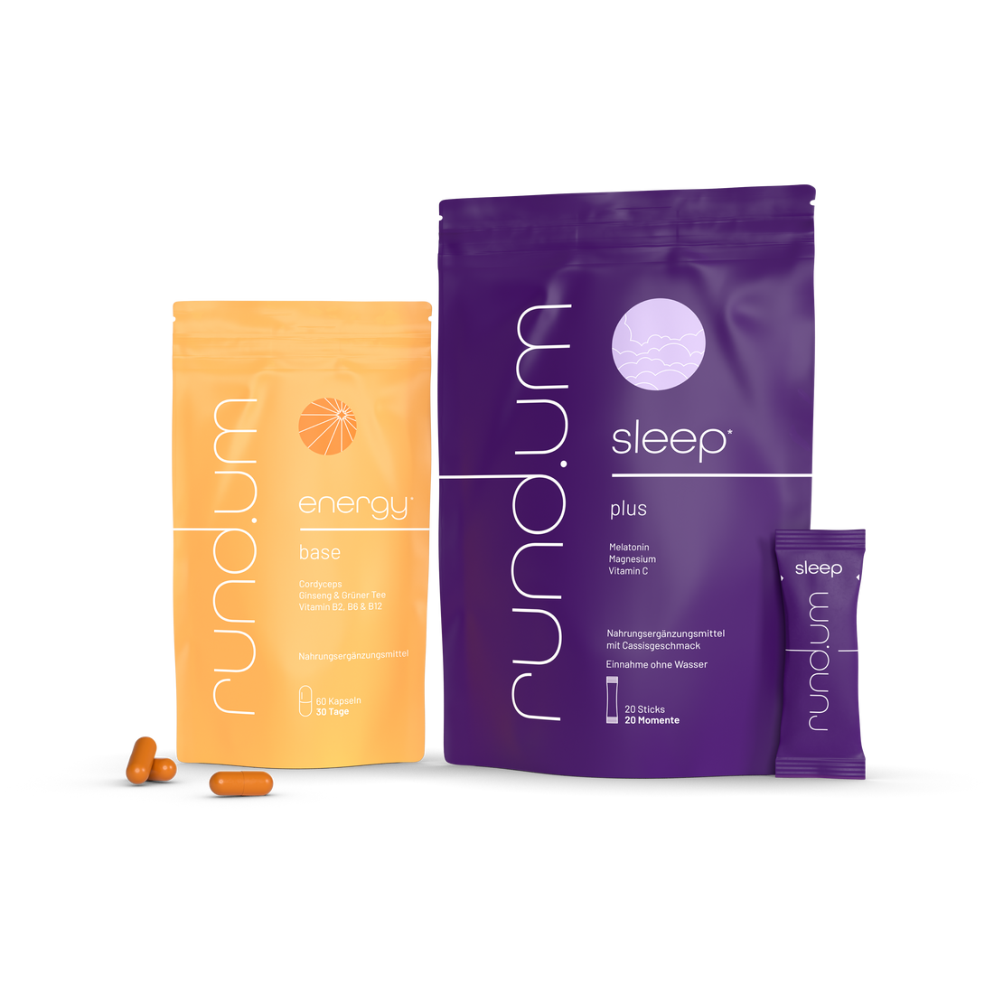 rund.um® energy &amp; sleep refill Bundle